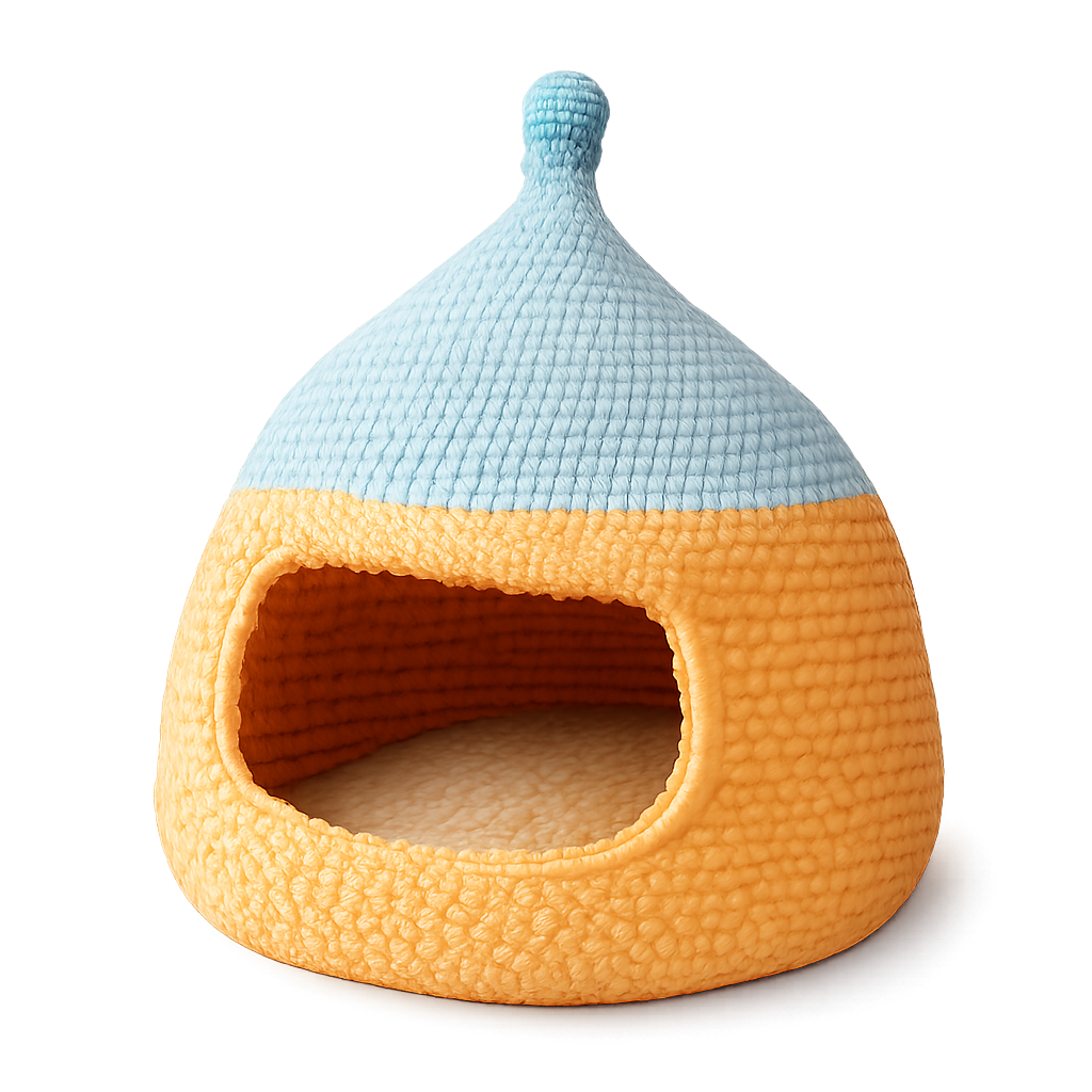Crochet Pet Bed Pattern PDF | DIY Cat & Dog House Crochet Pattern (Instant Download) - Image 2