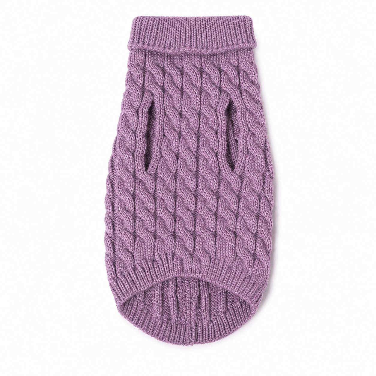 Classic Cable Knit Dog Jumper - Image 3