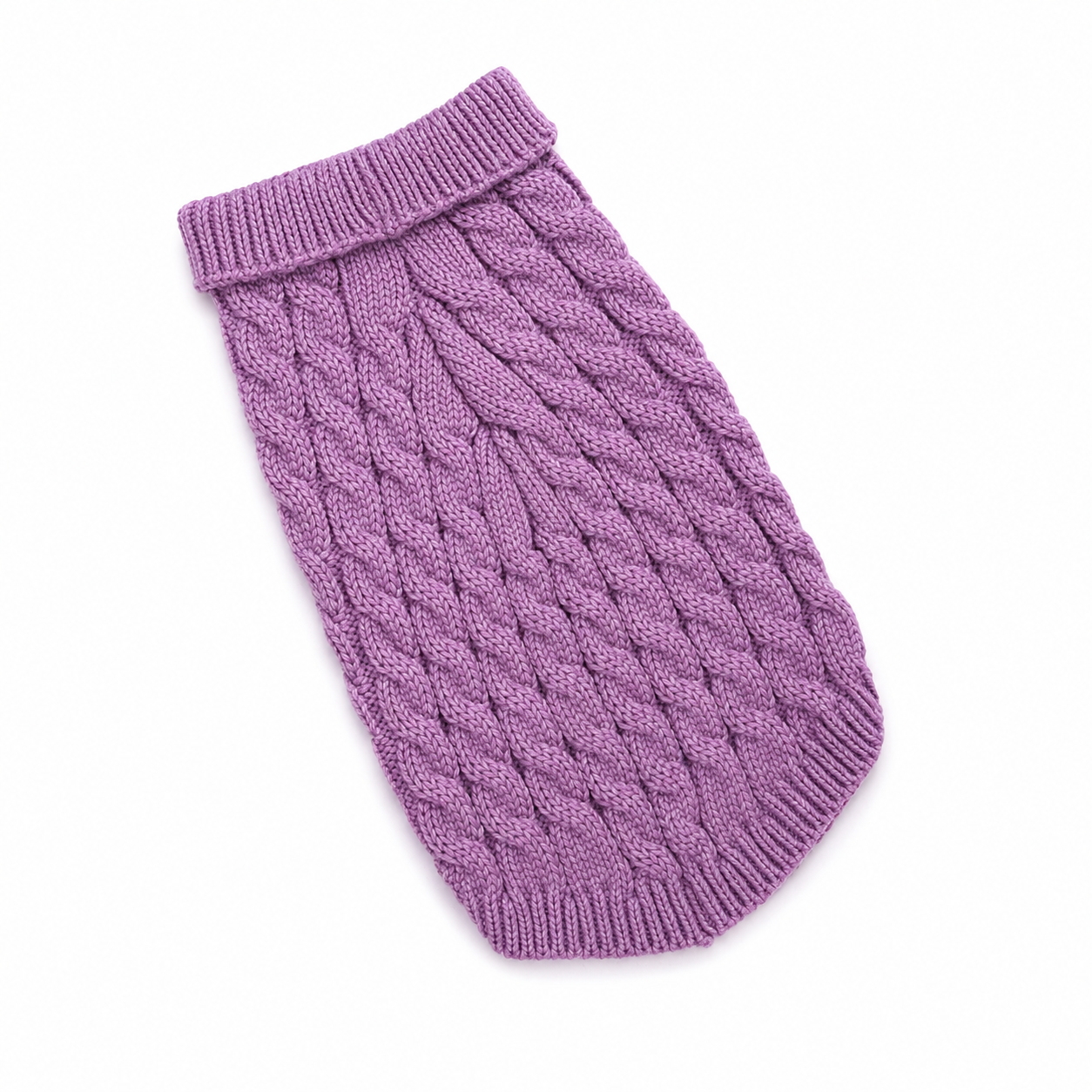 Classic Cable Knit Dog Jumper - Image 2