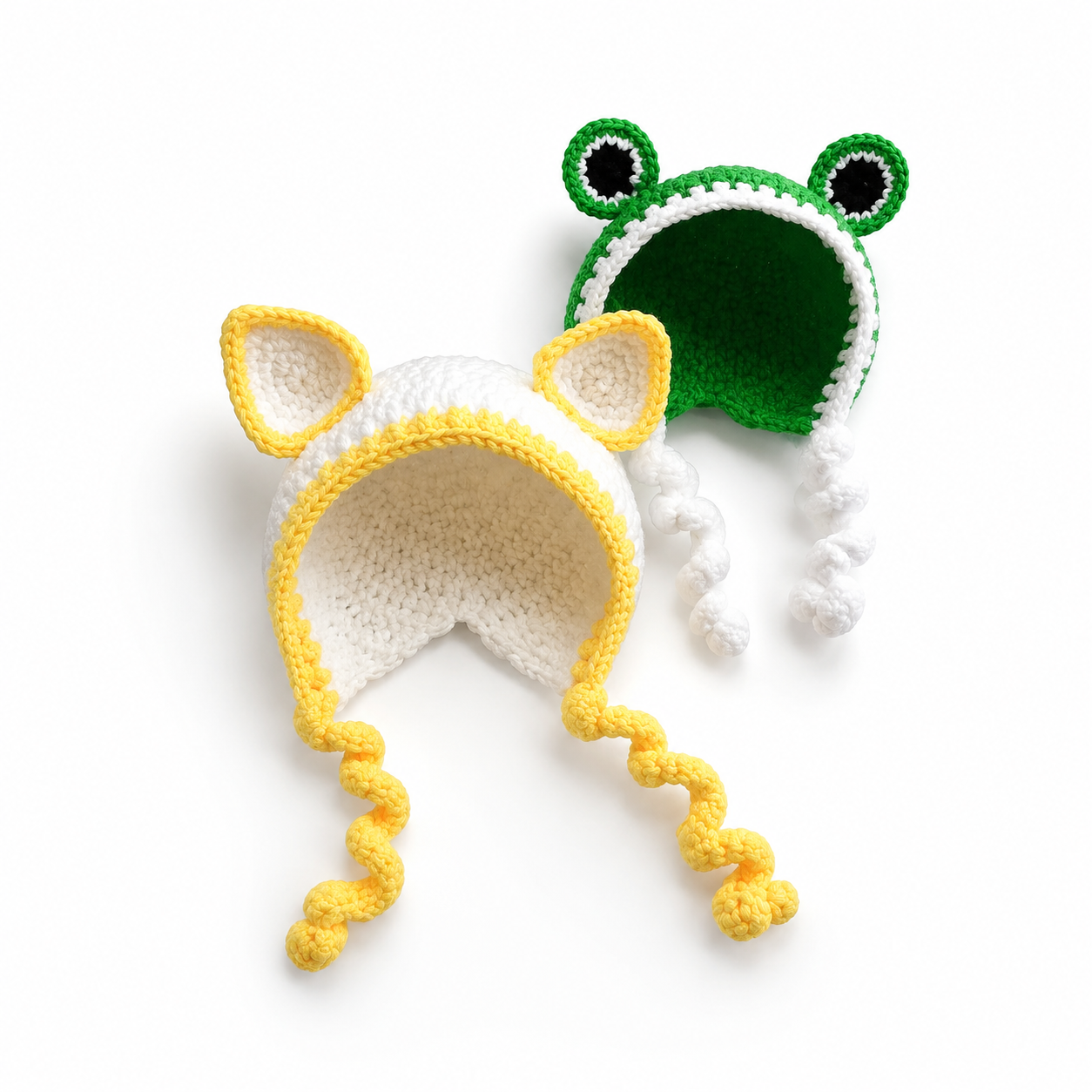 Crochet Pet Hat Pattern โ Cute Cat & Dog Beanie PDF Tutorial (Digital Download) - Image 2