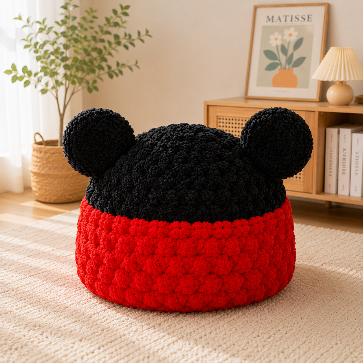 Crochet Pet Bed Pattern PDF | DIY Cat & Dog Cave Bed - Image 2