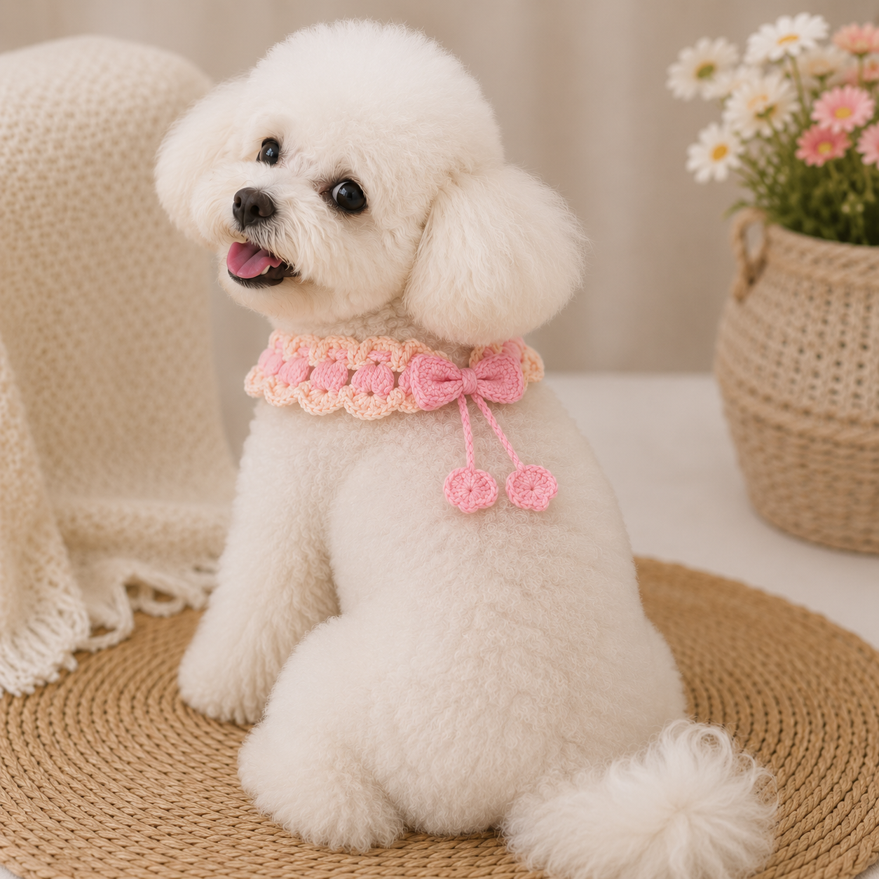 Crochet Dog Bow Tie Pattern PDF | Beginner-Friendly Pet Collar Tutorial - Image 2