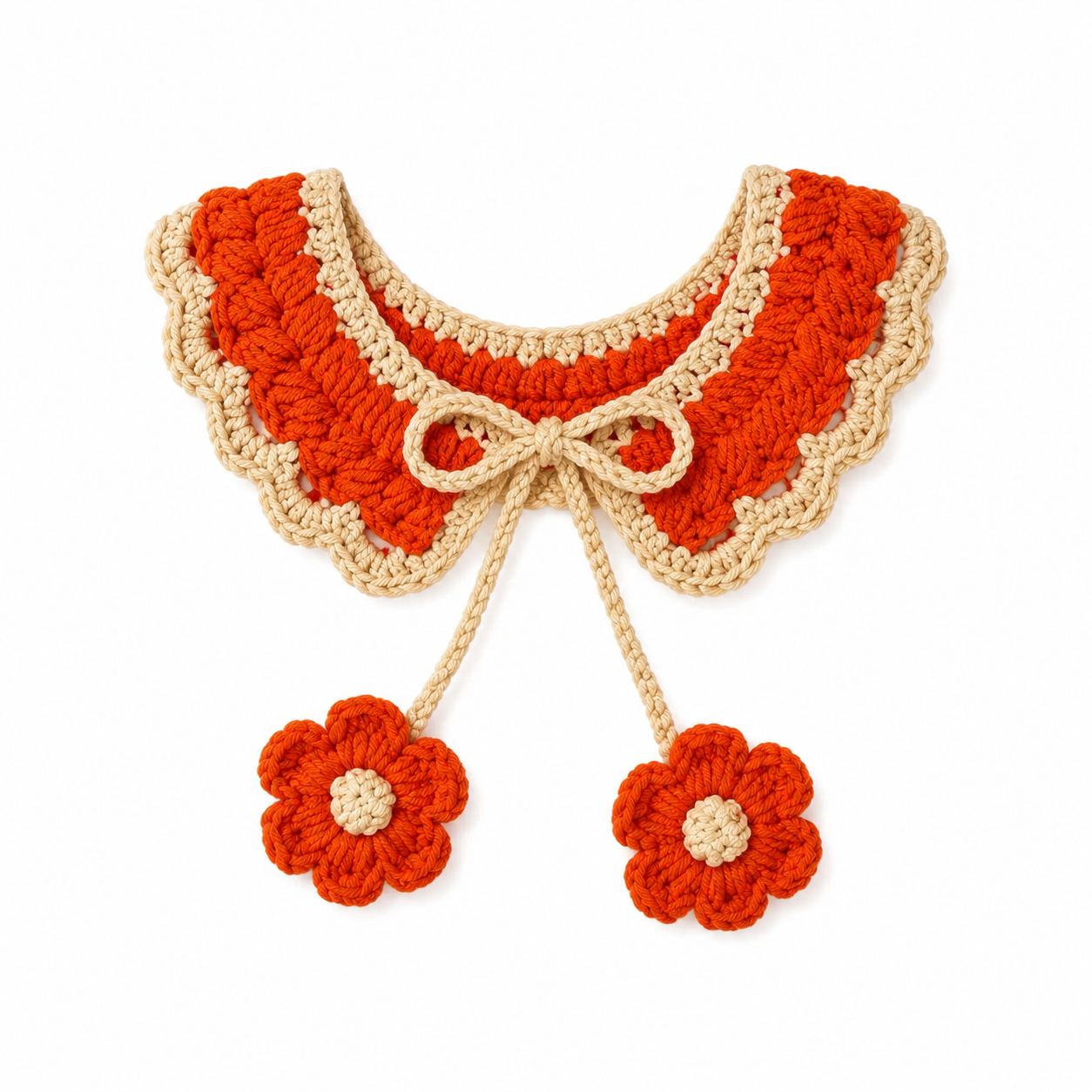 Crochet Cat Collar Pattern PDF Download | DIY Handmade Pet Collar Tutorial - Image 4