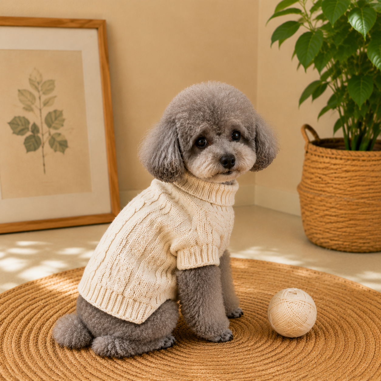 Knit Pet Sweater Pattern PDF โ Instant Download Knitting Guide - Image 2