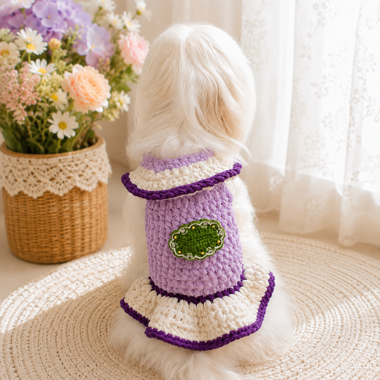 Pet Crochet Sweater Pattern PDF | Easy DIY Dog & Cat Crochet Tutorial - Image 2
