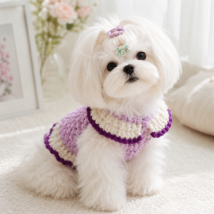 Pet Crochet Sweater Pattern PDF | Easy DIY Dog & Cat Crochet Tutorial