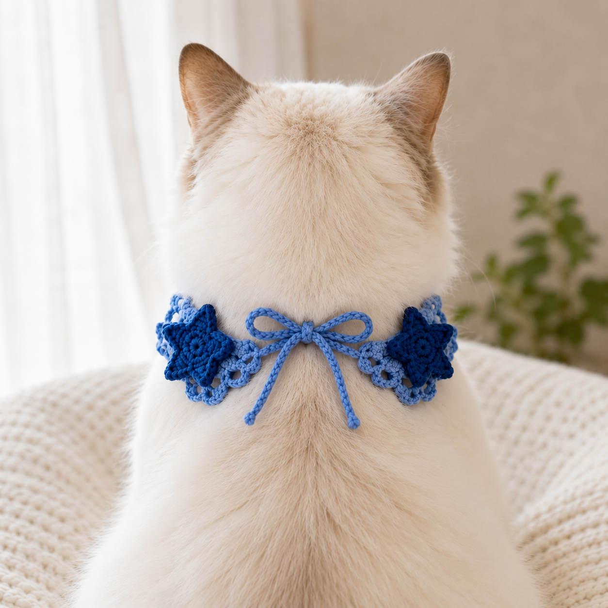 Crochet Bear Collar Pattern | Cute Pet Collar PDF Tutorial - Image 2