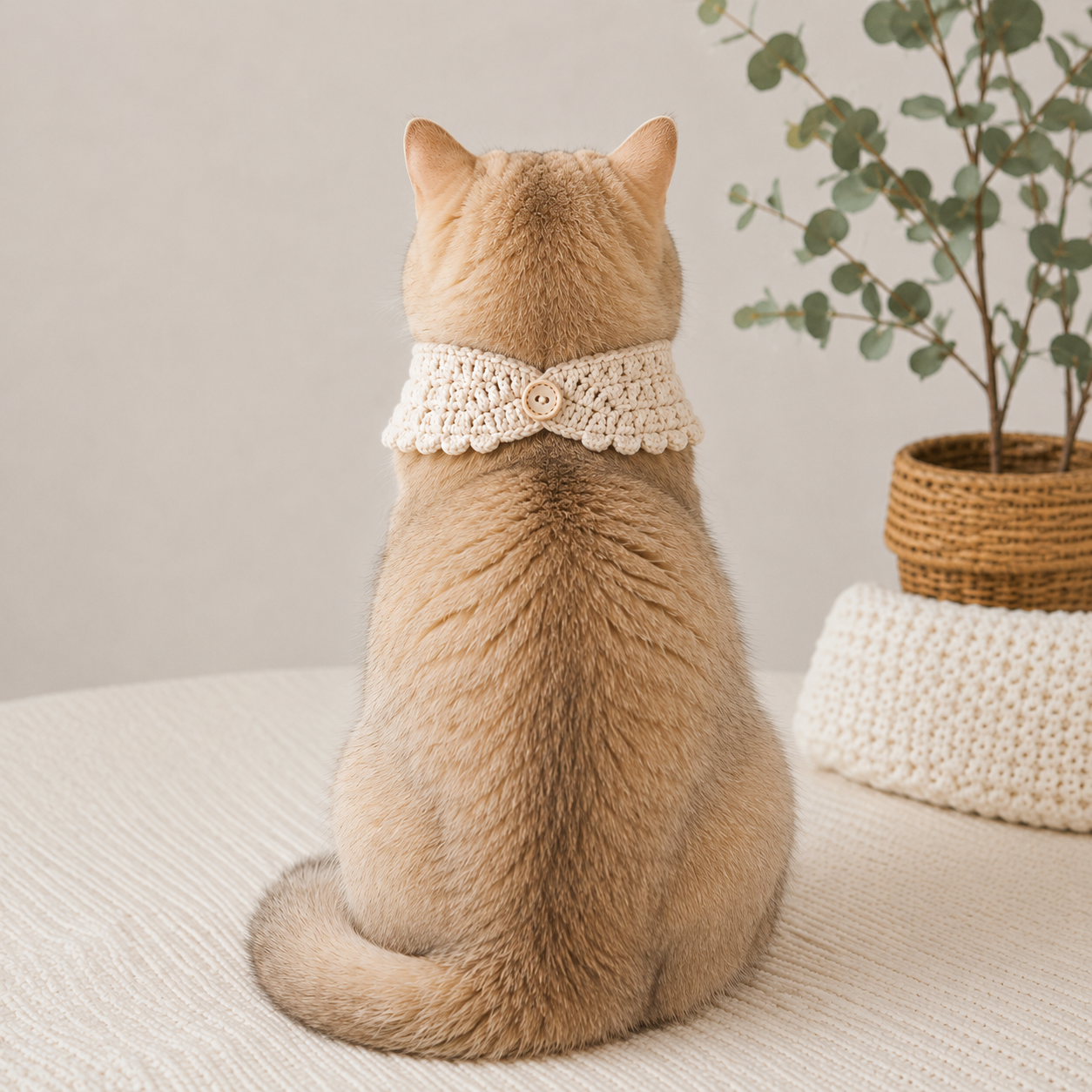 Flower Cat Collar Crochet Pattern | PDF Tutorial for Beginners - Image 2