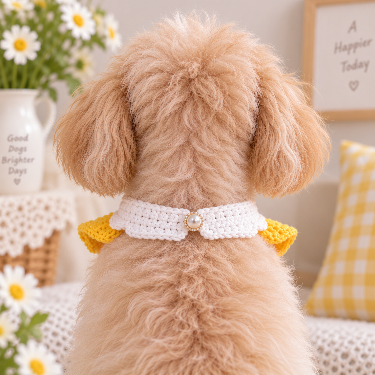 Dog Cherry Collar Crochet Pattern PDF | Pet Crochet Tutorial - Image 2